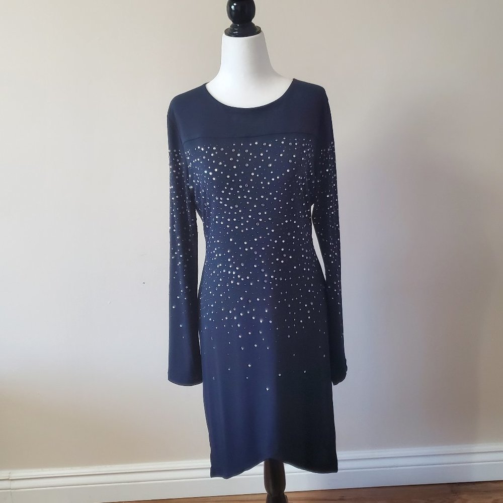 Topshop evening dress with crystals embellishments N…